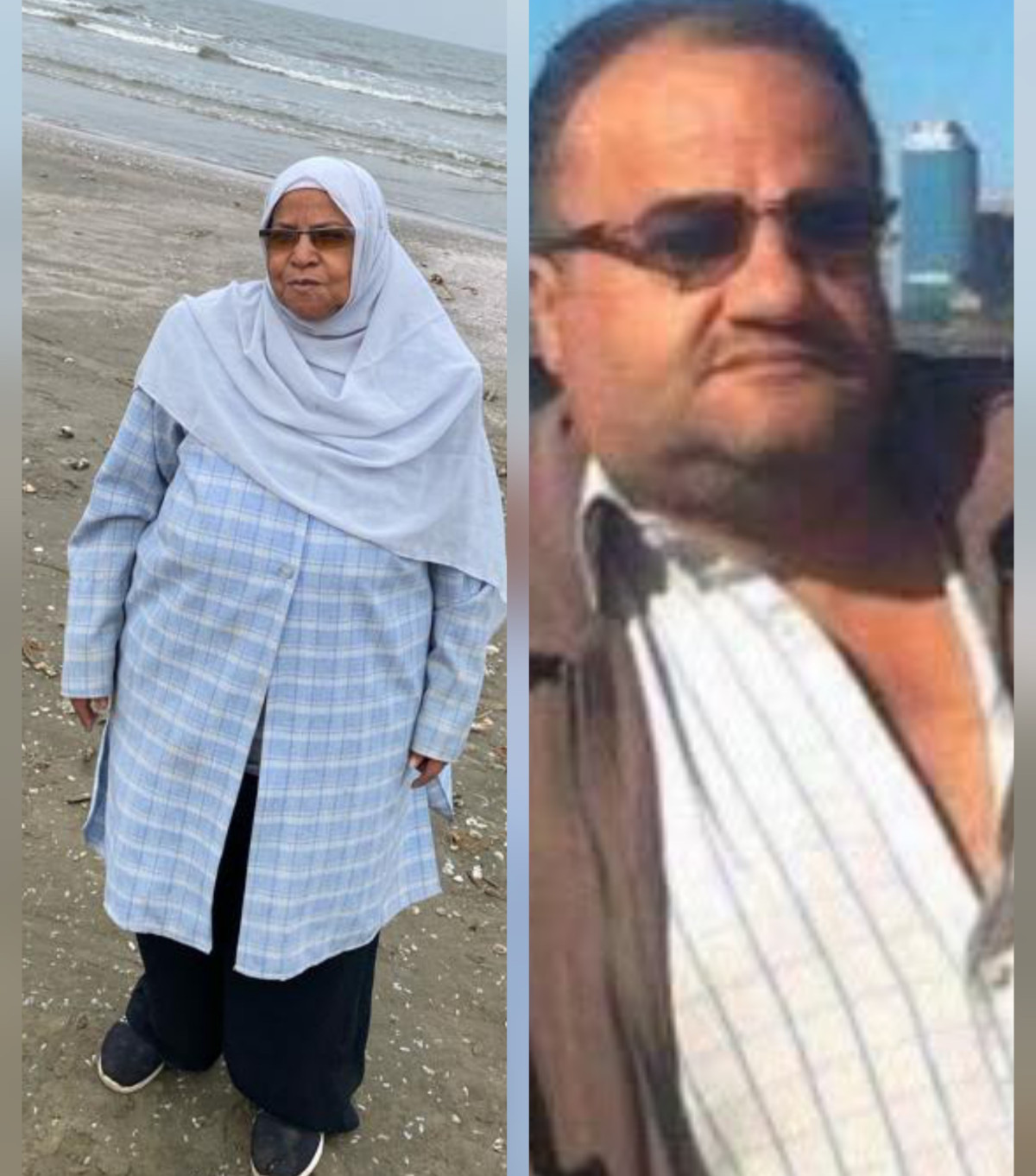 صلاح زهران  و المرحومة  ناديه محمد امين